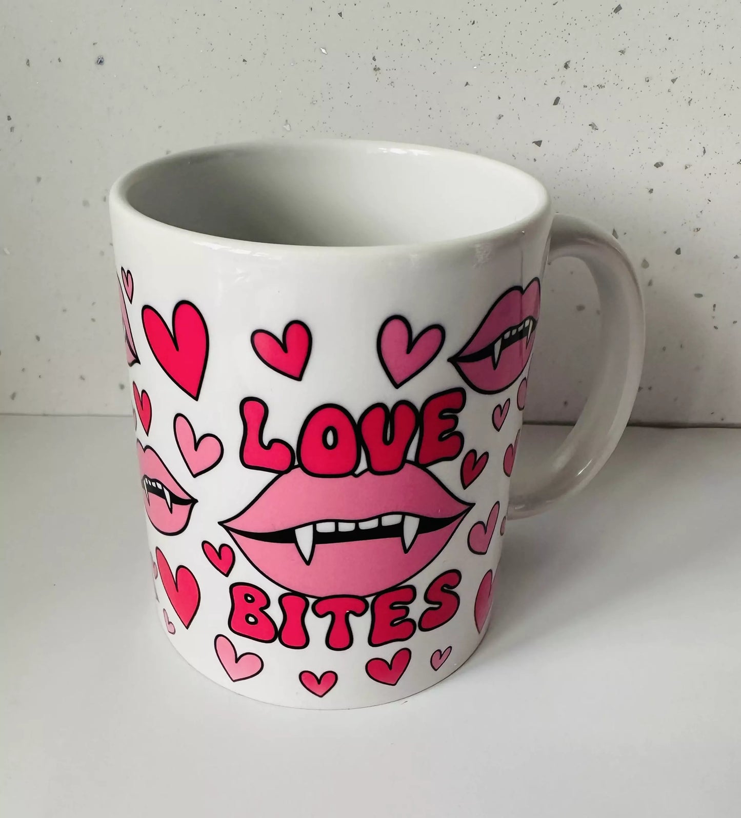 11oz Ceramic Mug - Love Bites