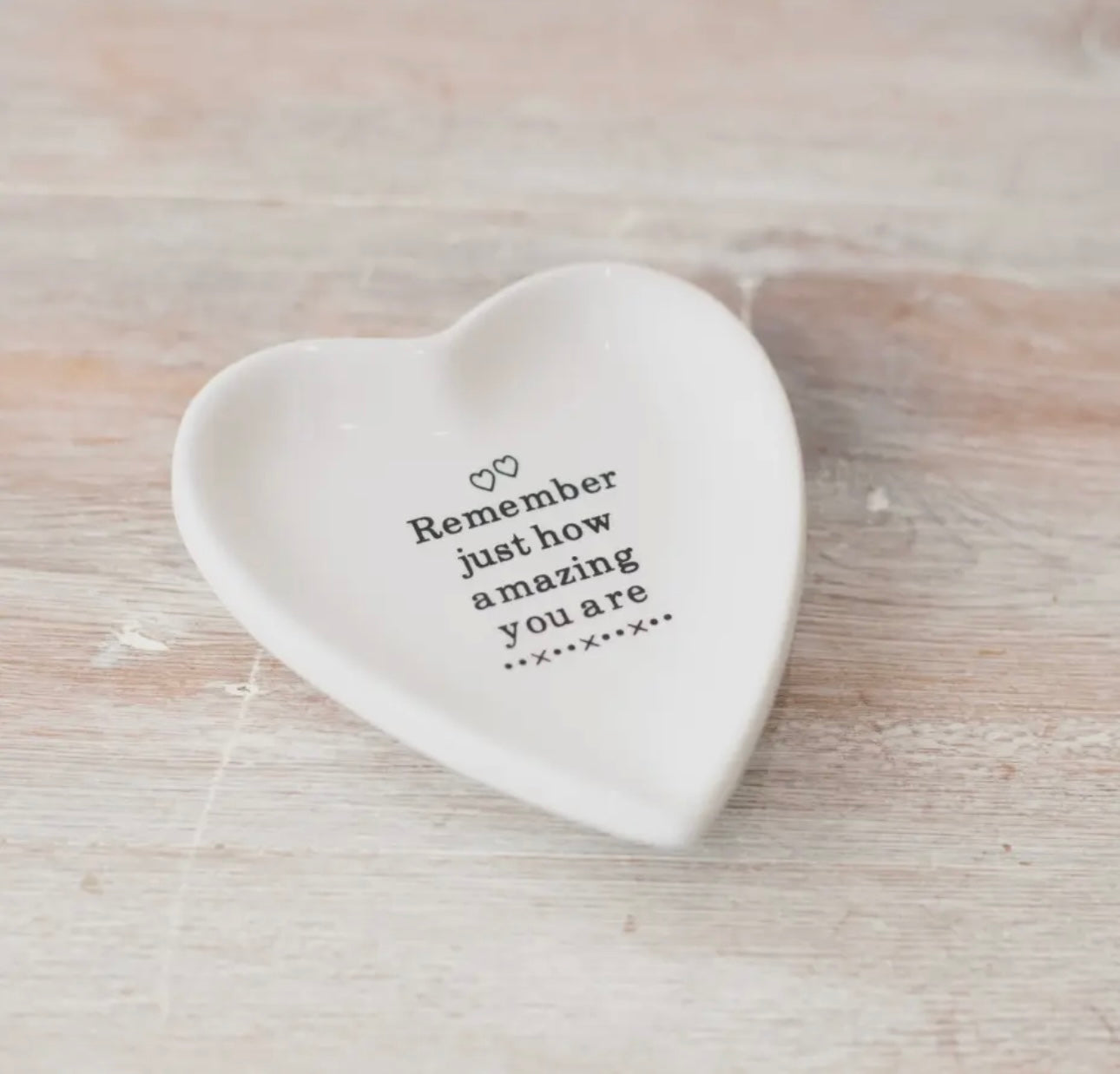 Heart shape Trinket dish