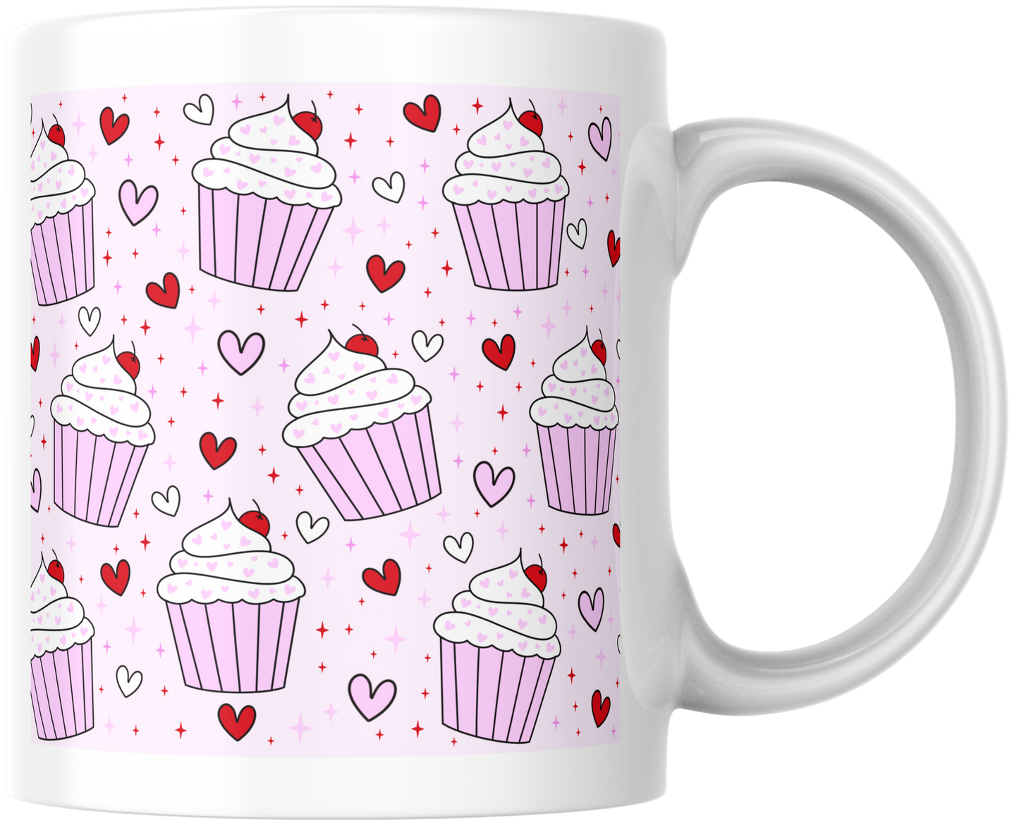 11oz ceramic Mug cupcakes