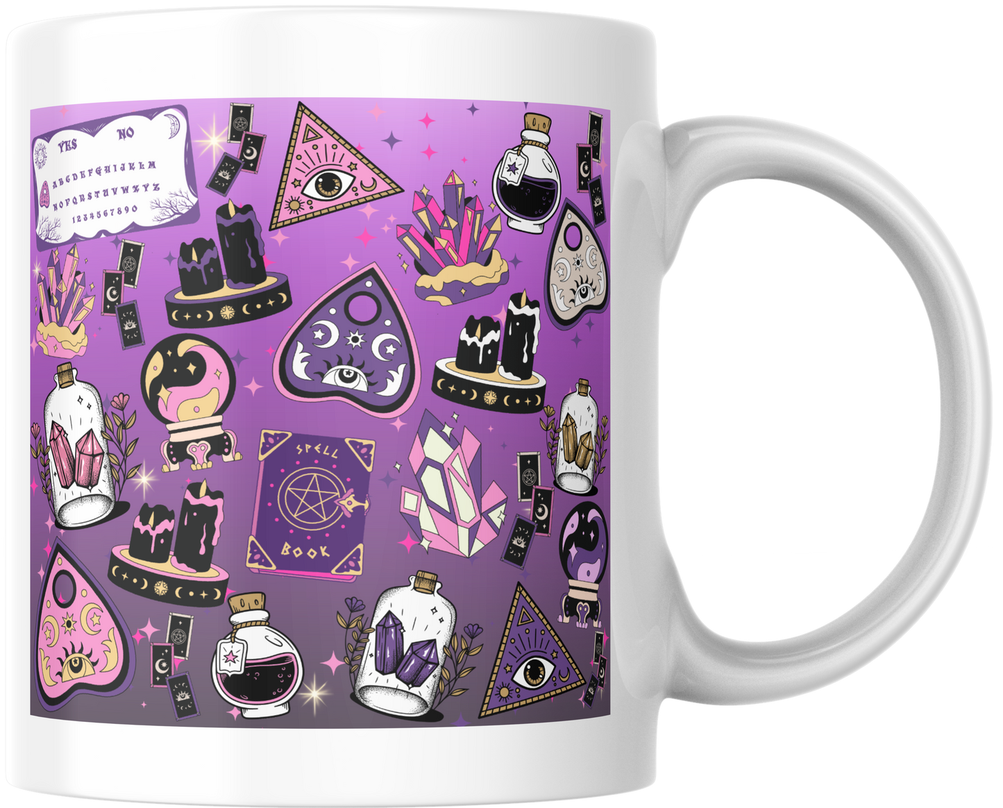 11oz Ceramic mug crystal