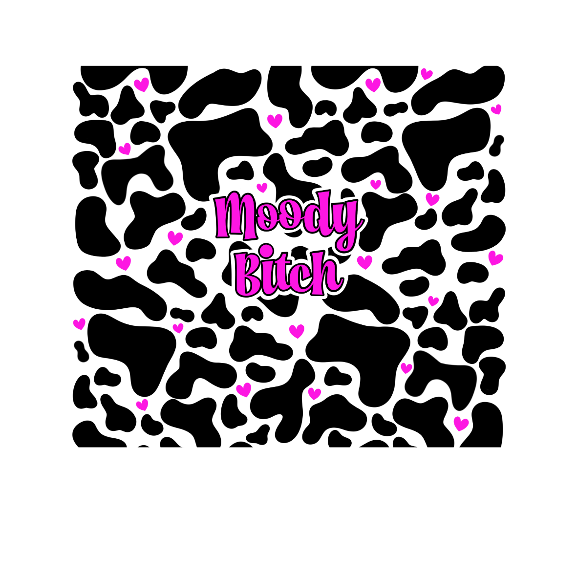 Mouse Mat  Moody bitch Themed