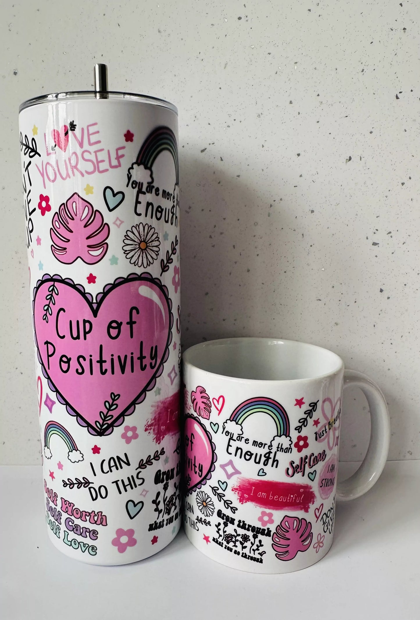 Drinkware Bundle – 20oz Tumbler + 11oz Mug