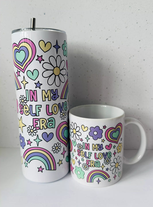 Drinkware Bundle – 20oz Tumbler + 11oz Mug - My Self Love Era