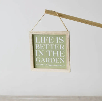 Wooden Hanging Plaque
