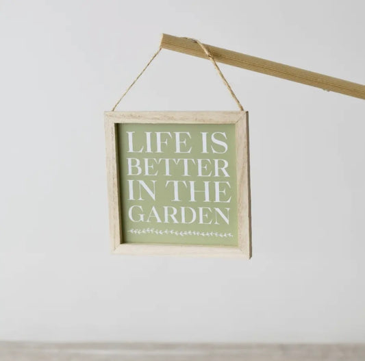 Wooden Hanging Plaque