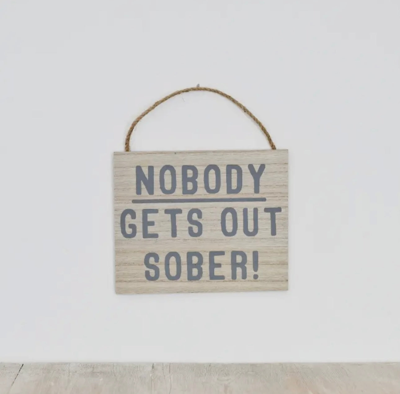 Wooden Hanger sign