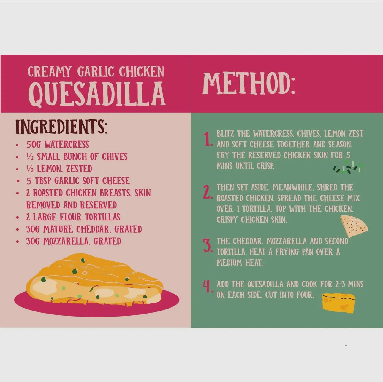 50 Small snack recipe's gift book