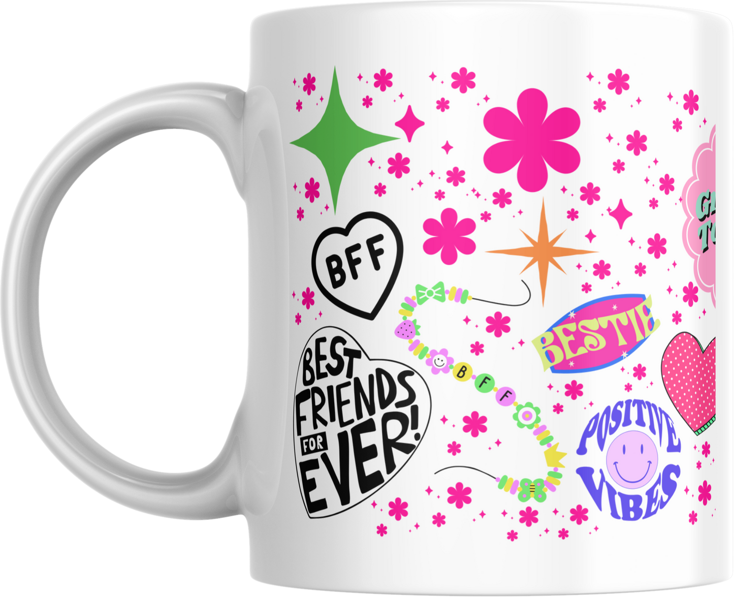 11oz ceramic mug BFF