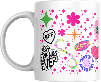 11oz ceramic mug BFF