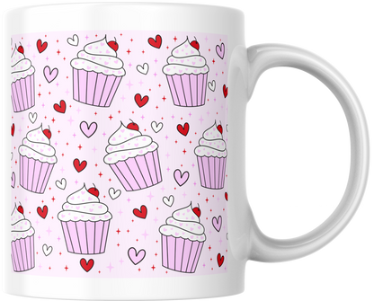 11oz ceramic Mug cupcakes