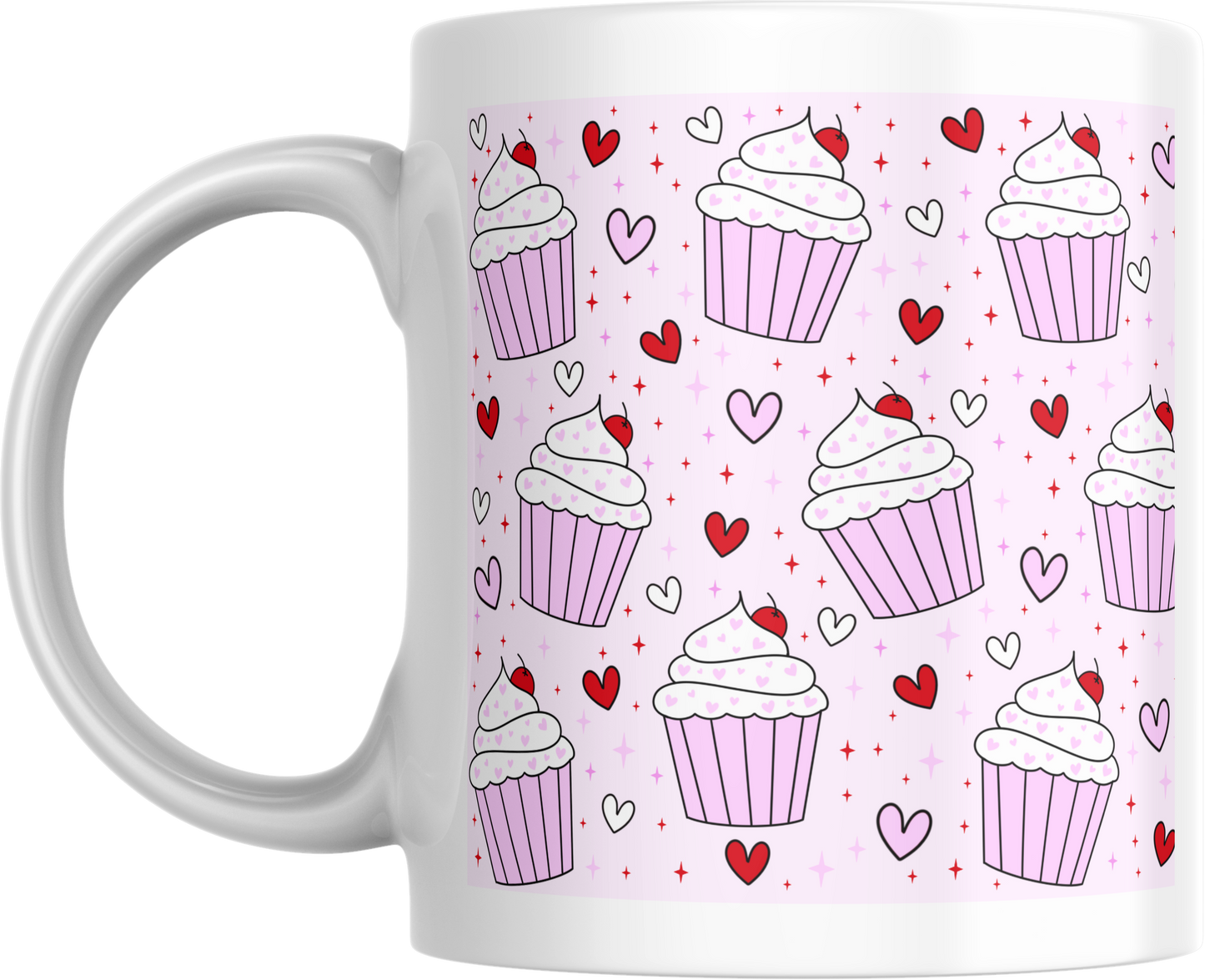 11oz ceramic Mug cupcakes
