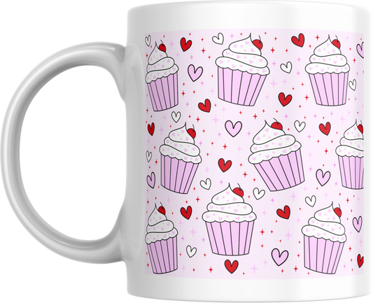 11oz ceramic Mug cupcakes