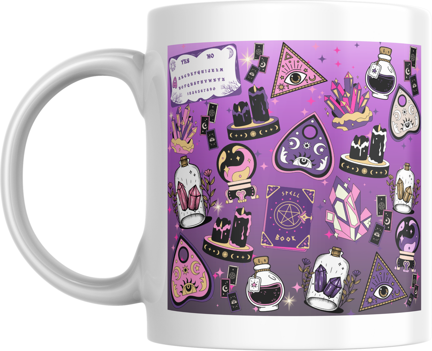 11oz Ceramic mug crystal