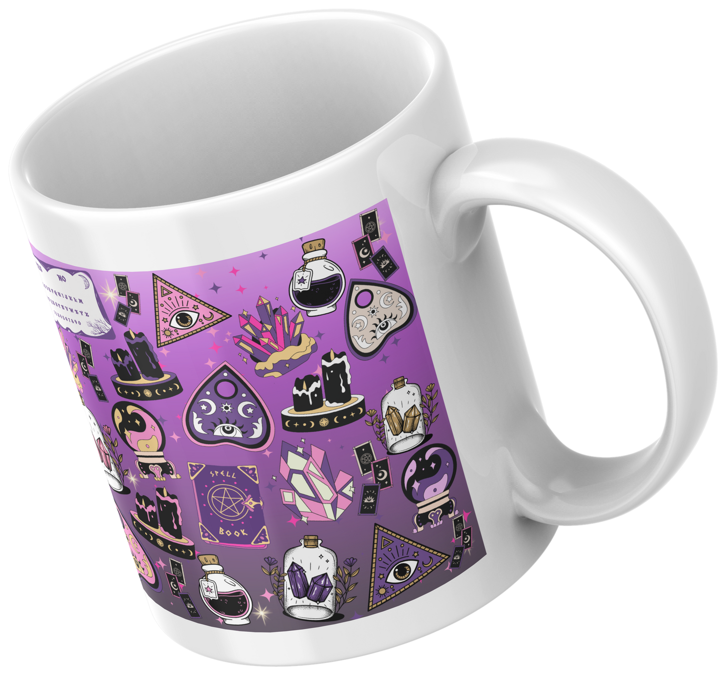 11oz Ceramic mug crystal