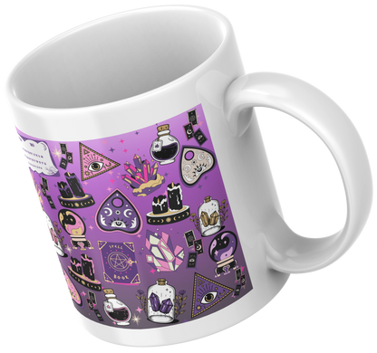 11oz Ceramic mug crystal