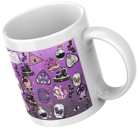 11oz Ceramic mug crystal