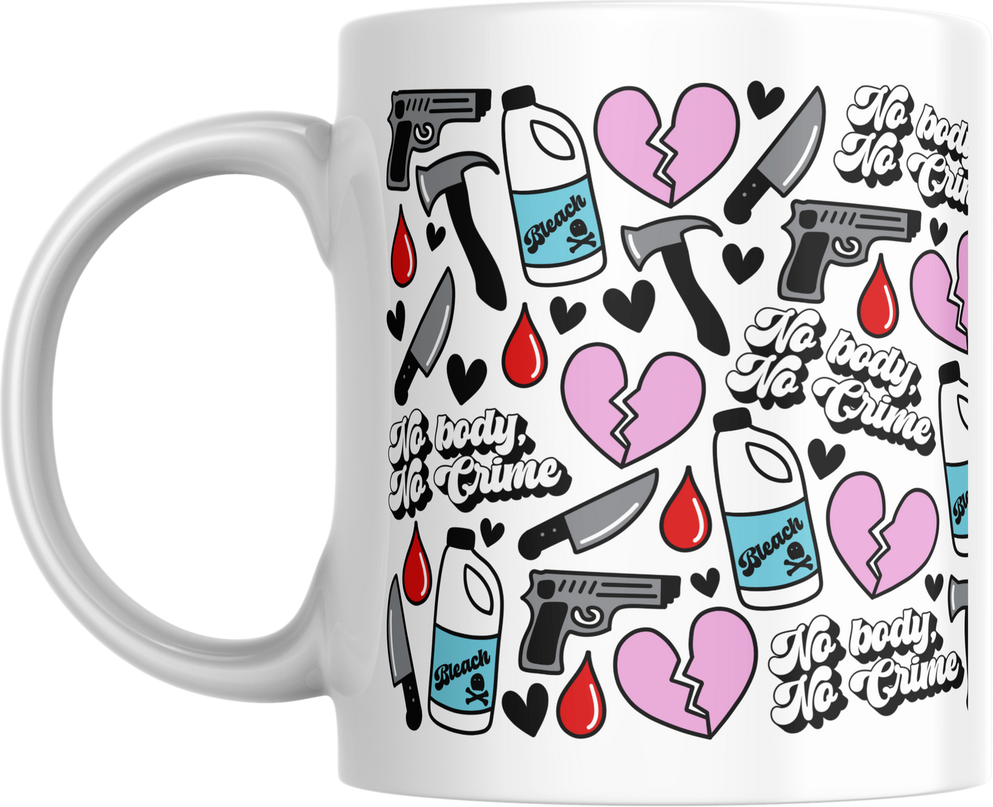 11oz ceramic Mug No crime