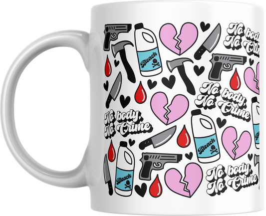 11oz ceramic Mug No crime