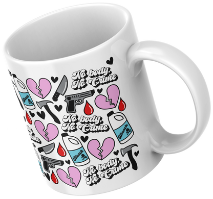 11oz ceramic Mug No crime
