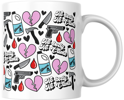 11oz ceramic Mug No crime