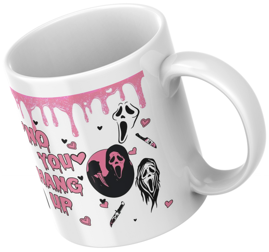 11oz Ceramic Mug pink scream