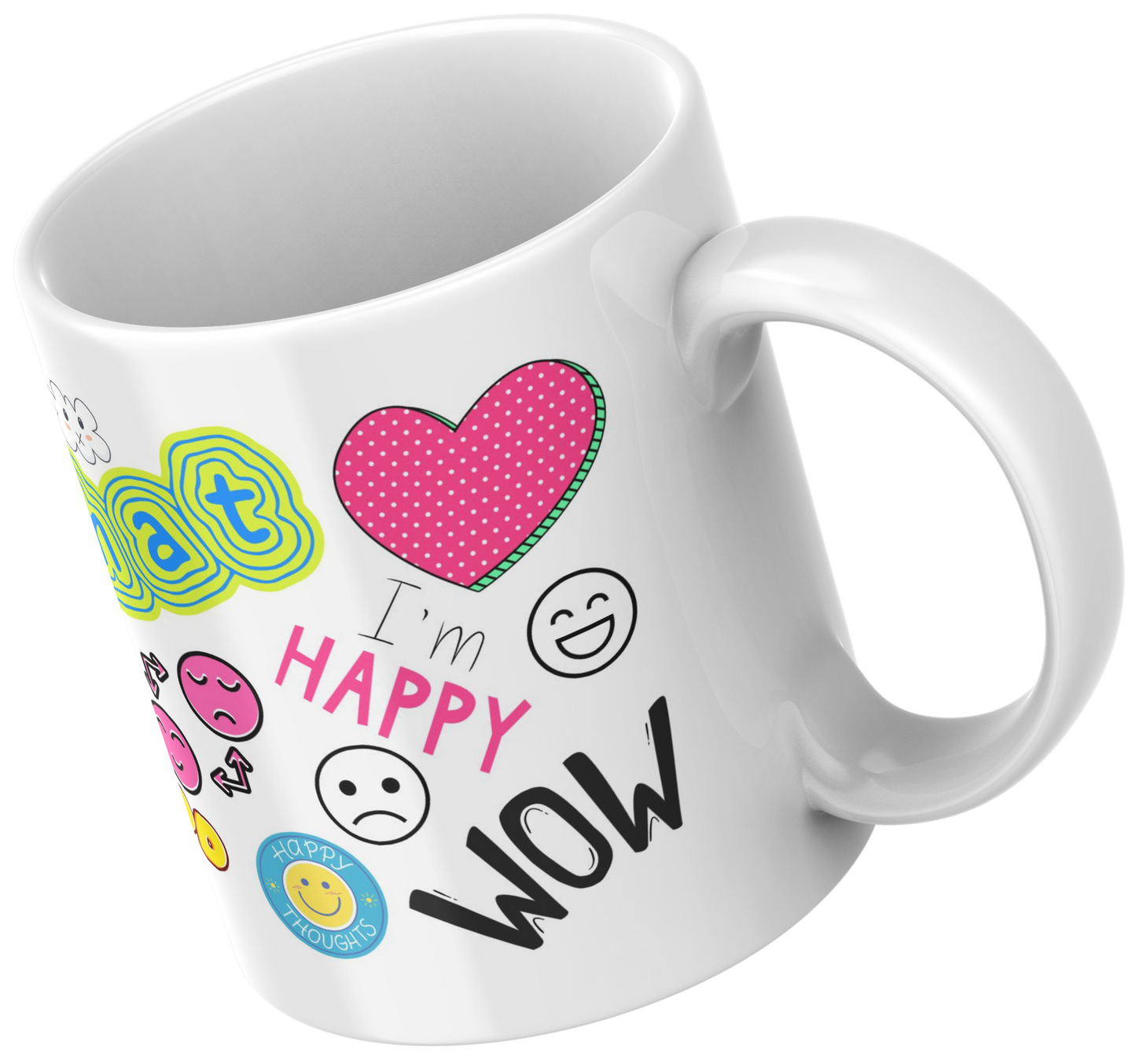 11oz Ceramic mug  Teenagers words